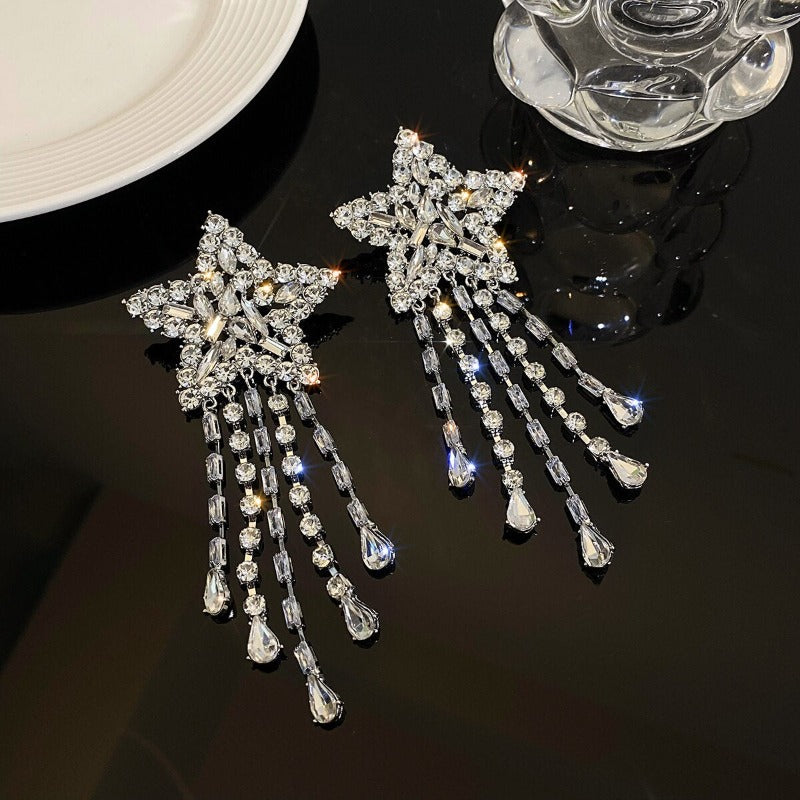 Star Tassel Earrings