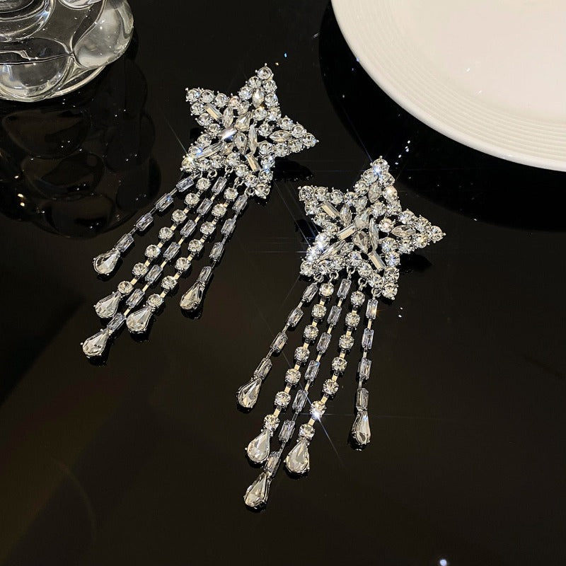 Star Tassel Earrings