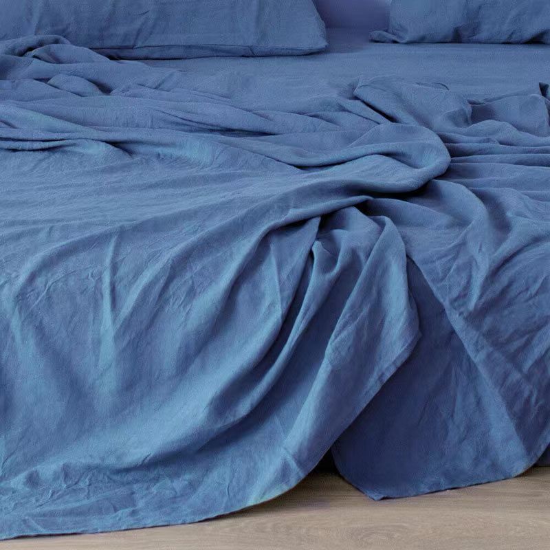 Natural Linen Bed Sheet Set