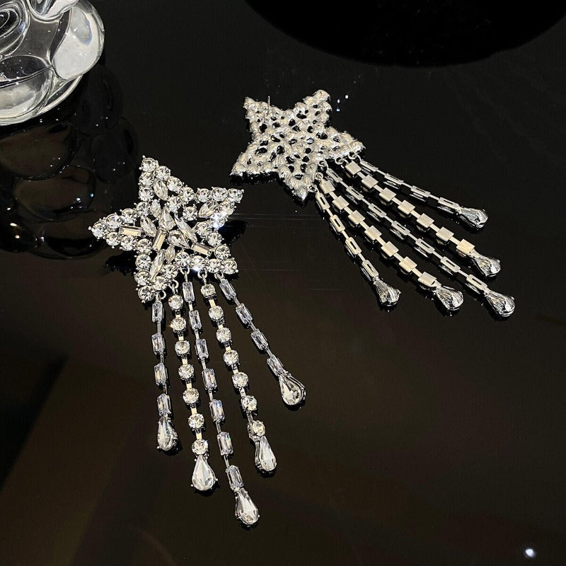 Star Tassel Earrings