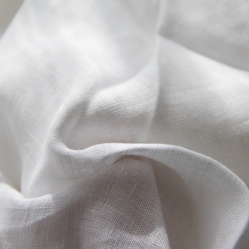 Luxe Comfort Pure French Linen Flat Sheets