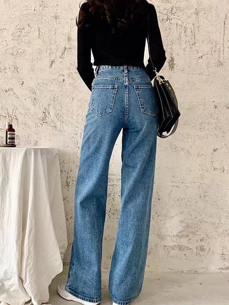 High Waisted Mom Jeans