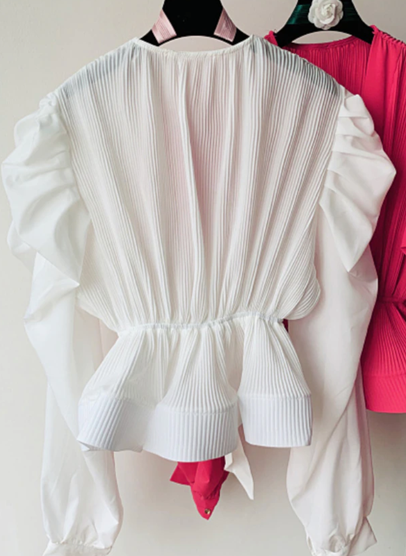 Ruffle Blooming Blouse