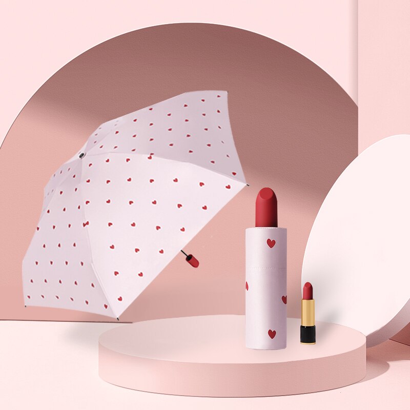 Glamorous Shade Lipstick Umbrella