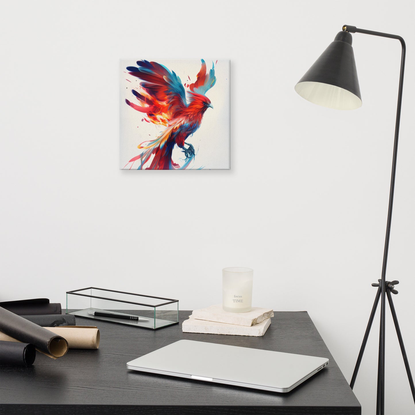 Rising Phoenix Canvas Print