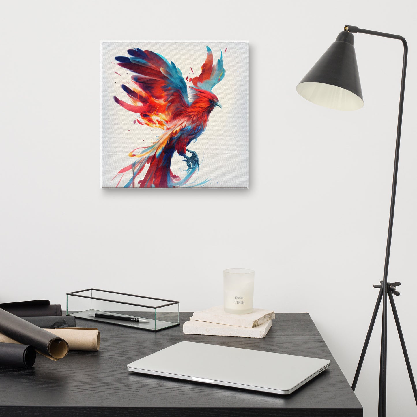 Rising Phoenix Canvas Print
