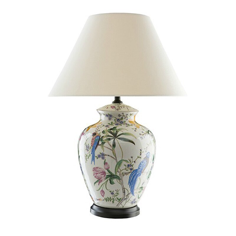 Birds Ceramic Table Lamp