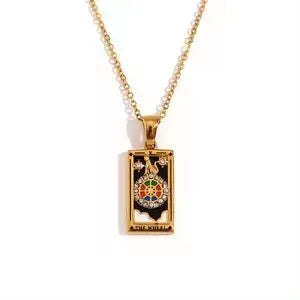Tarot Card Pendant — The Sun, The Moon, The Star, The Lovers