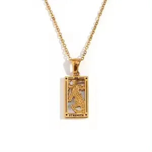 Tarot Card Pendant — The Sun, The Moon, The Star, The Lovers