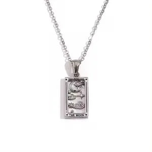 Tarot Card Pendant — The Sun, The Moon, The Star, The Lovers