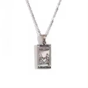 Tarot Card Pendant — The Sun, The Moon, The Star, The Lovers