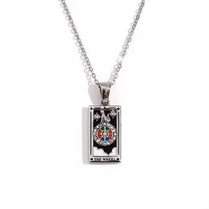Tarot Card Pendant — The Sun, The Moon, The Star, The Lovers