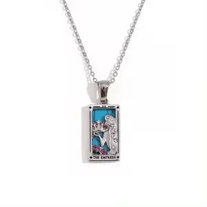 Tarot Card Pendant — The Sun, The Moon, The Star, The Lovers