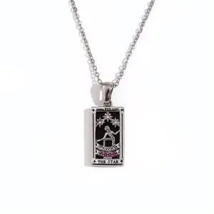 Tarot Card Pendant — The Sun, The Moon, The Star, The Lovers