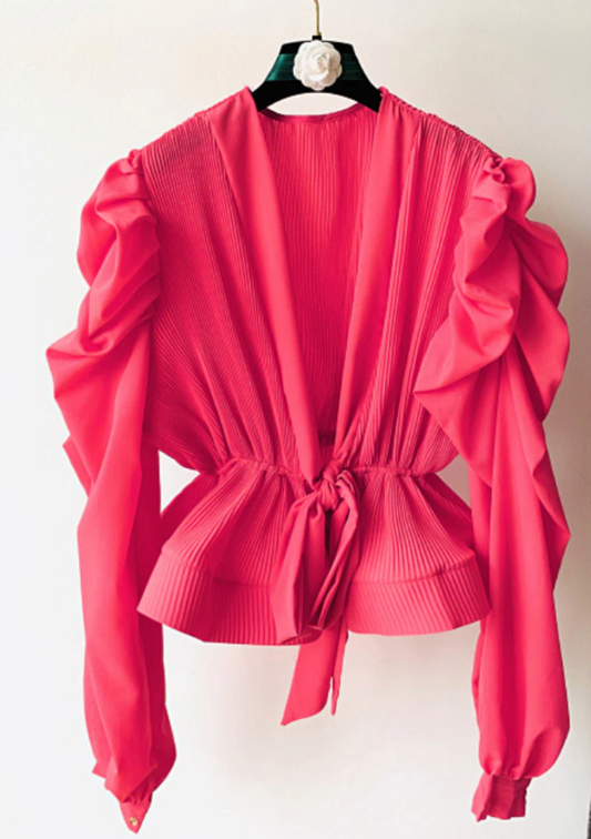 Ruffle Blooming Blouse