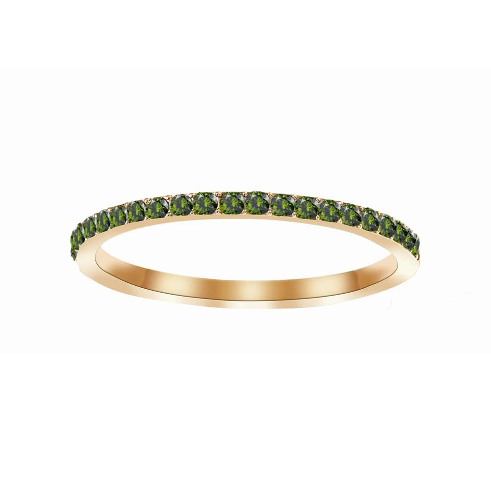 Birthstone Ring — Your Month's Stone in Gold, Rose Gold or Silver