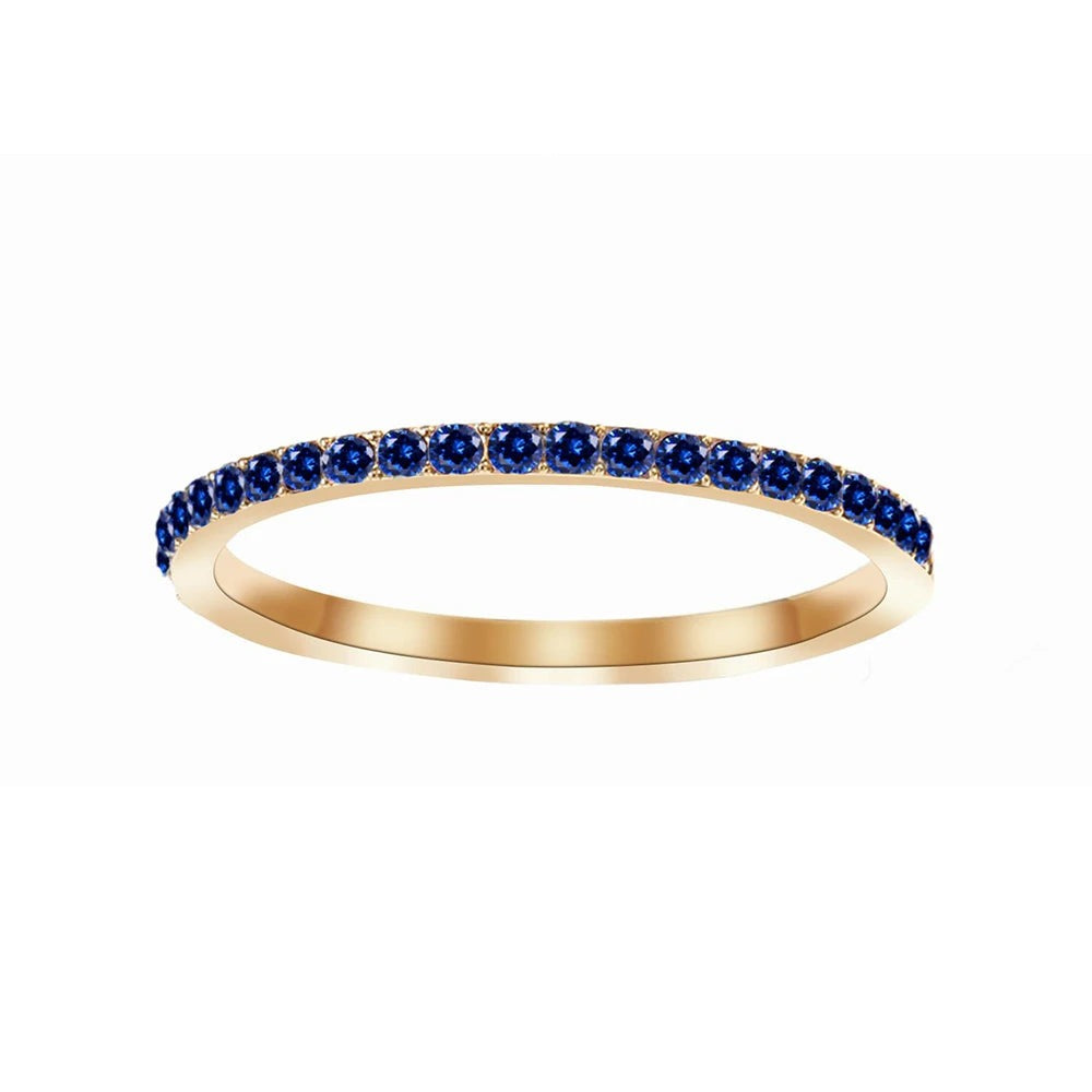 Birthstone Ring — Your Month's Stone in Gold, Rose Gold or Silver