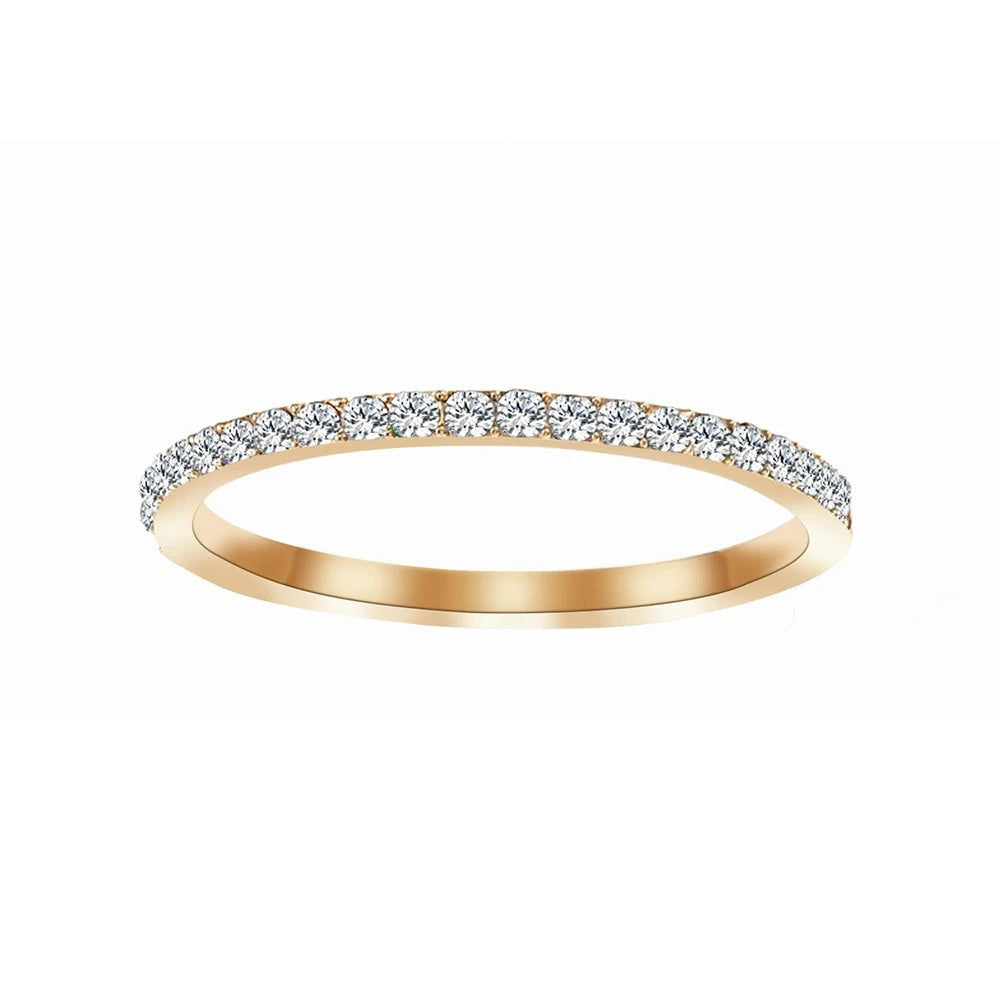 Birthstone Ring — Your Month's Stone in Gold, Rose Gold or Silver