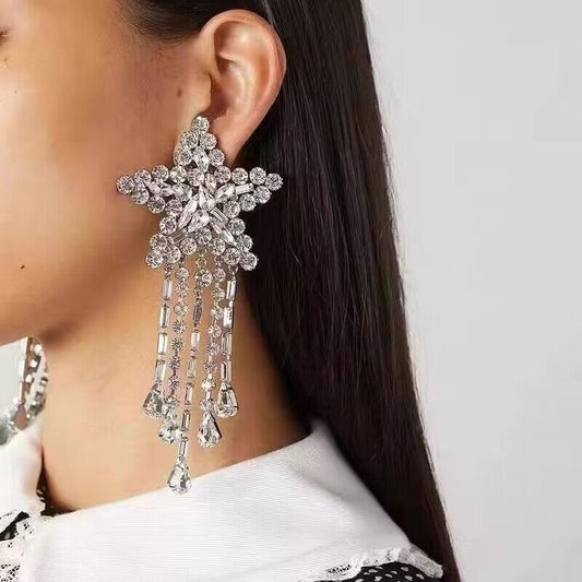 Star Tassel Earrings