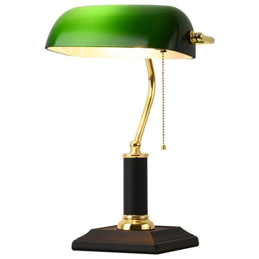 Retro Literary Classical Banker Table Lamp